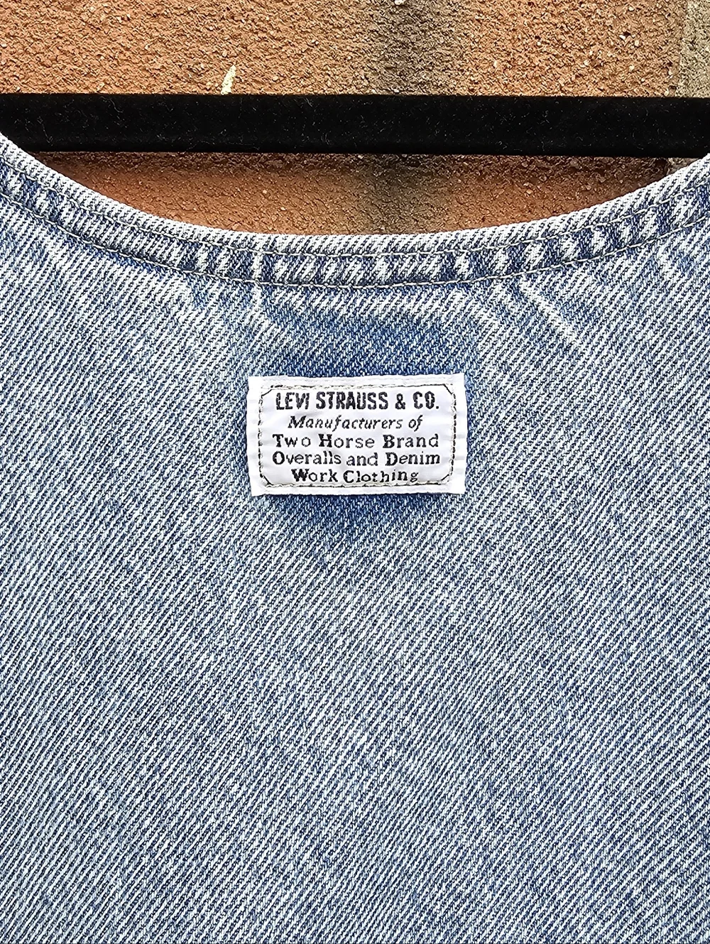 Levi's Light Blue Denim Button-Front Mini Dress - Picture 5 of 5